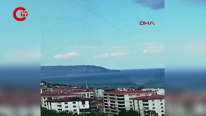 DOĞU KARADENİZ AÇIKLARINDAKİ HORTUM KAMERADA