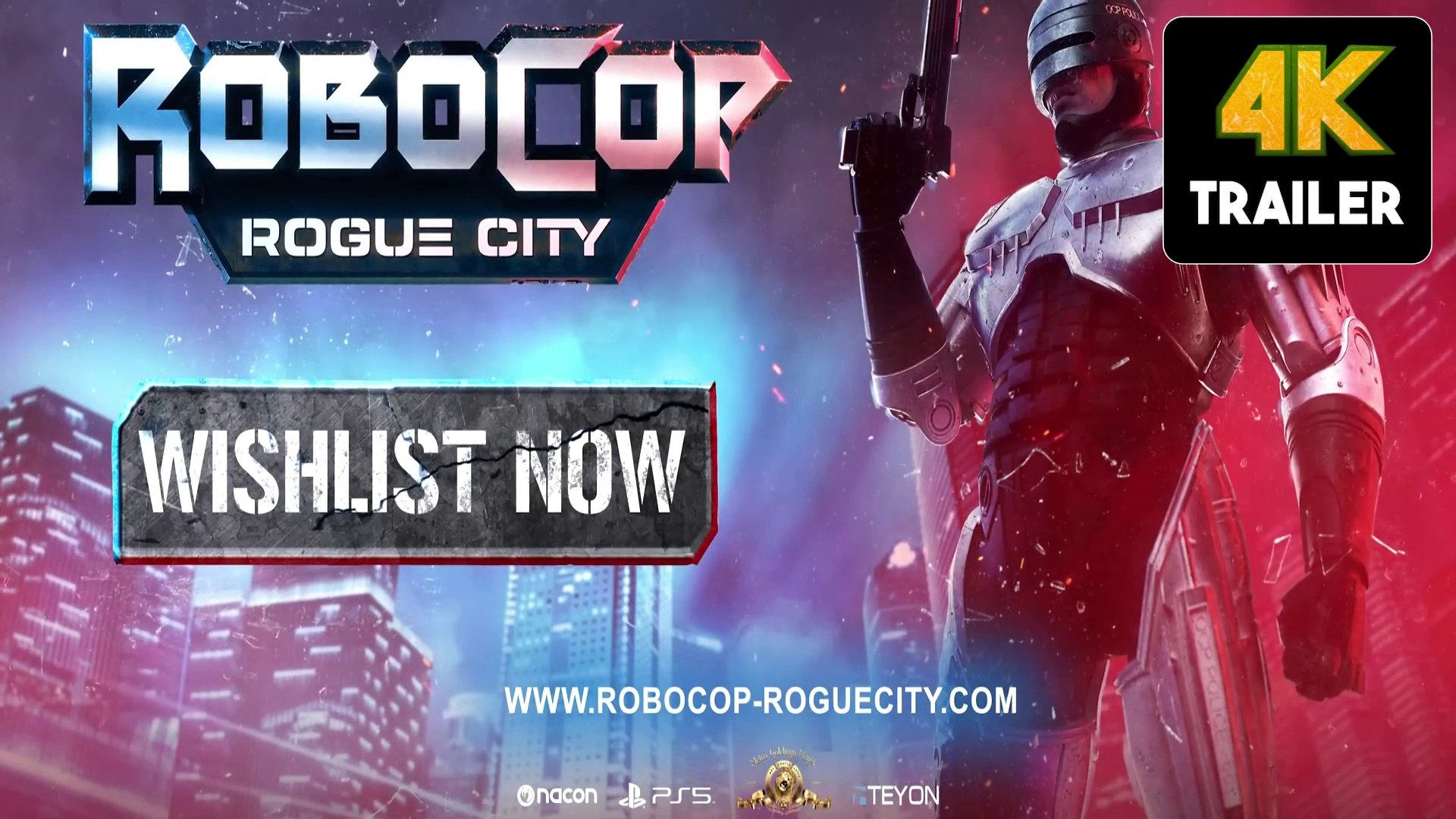 RoboCop: Rogue City  Trailer - PS5