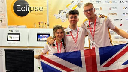 Faversham teens represent UK in World Formula 1-themed competition finals