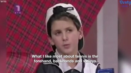 Video surfaces of Djokovic as a child: “My goal is to be number one in the world”