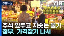 추석 앞두고 치솟는 물가에 가격 잡기 '동분서주' / YTN