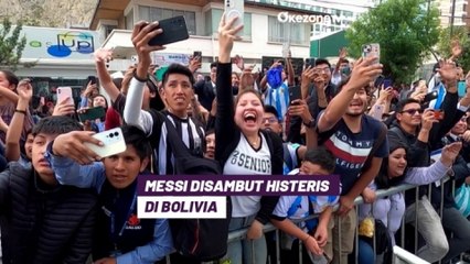 Lionel Messi Disambut Histeris di Bolivia, Meski Argentina Dihantui Rekor Buruk