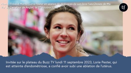 Atteinte d'endométriose, Lorie confie s'être fait retirer l'utérus : "Ça m'a changé la vie"