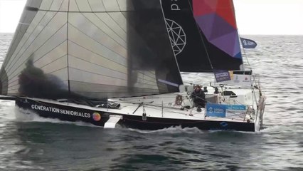 La Solitaire du Figaro Paprec 2023 : LUNDI 11/09/2023 - BENOIT MARIETTE - GÉNÉRATION SENIORIALES