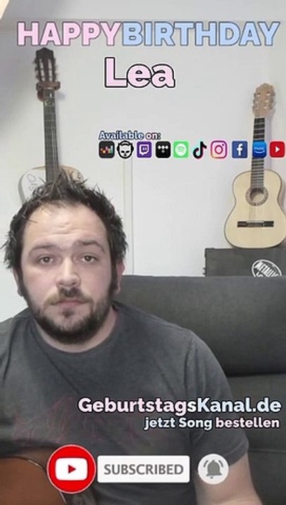 Happy Birthday, Lea! Geburtstagsgrüße an Lea
