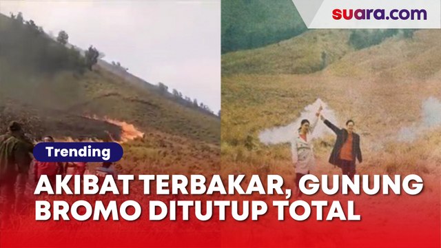 Ditutup Total! Kabar Terkini Kebakaran Gunung Bromo, Akses Cuma Untuk Warga Ranupani Dan Ngadas