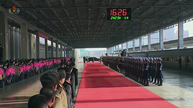 Fahrende Festung : So sieht Kim Jong Uns Zug aus