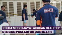 Polda Metro Jaya Gandeng Puslabfor dan Inafis Gelar Olah TKP di Rumah  Penemuan Jenazah Ibu dan Anak