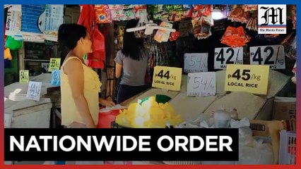 Davao rice traders comply with price cap