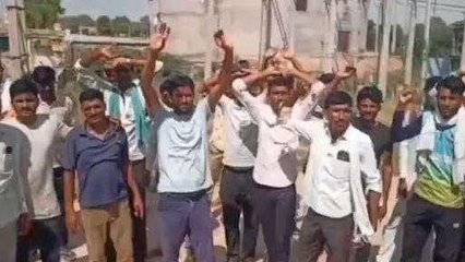 बीकानेर: ऊर्जा मंत्री भंवर सिंह भाटी का विरोध, मुर्दाबाद के लगाए नारे, देखें वीडियो