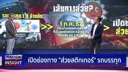 ทางหลวง"ส่วย"หมื่นล้าน | เนชั่นอินไซต์ | 12 ก.ย. 66 |  PART 1