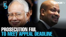 EVENING 5: Prosecution misses deadline to appeal in 1MDB audit case