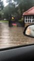 Dramatic footage as Washington Village is submerged underwater following thunderstorm