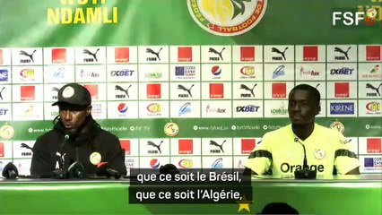 Gueye et Cissé : ''L'Algérie est une grande équipe du continent''