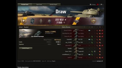 [ wot ] BAT.-CHÂTILLON BOURRASQUE 戰場風暴！ | 5 kills 7.5k dmg | world of tanks |  @pewgun77 ​