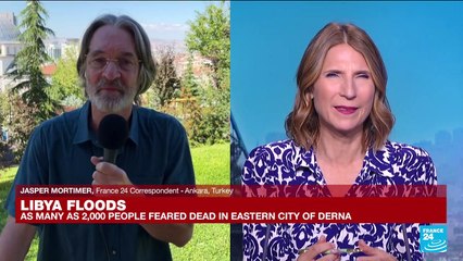 Libya floods: Turkey sending aid aircraft, rescue team