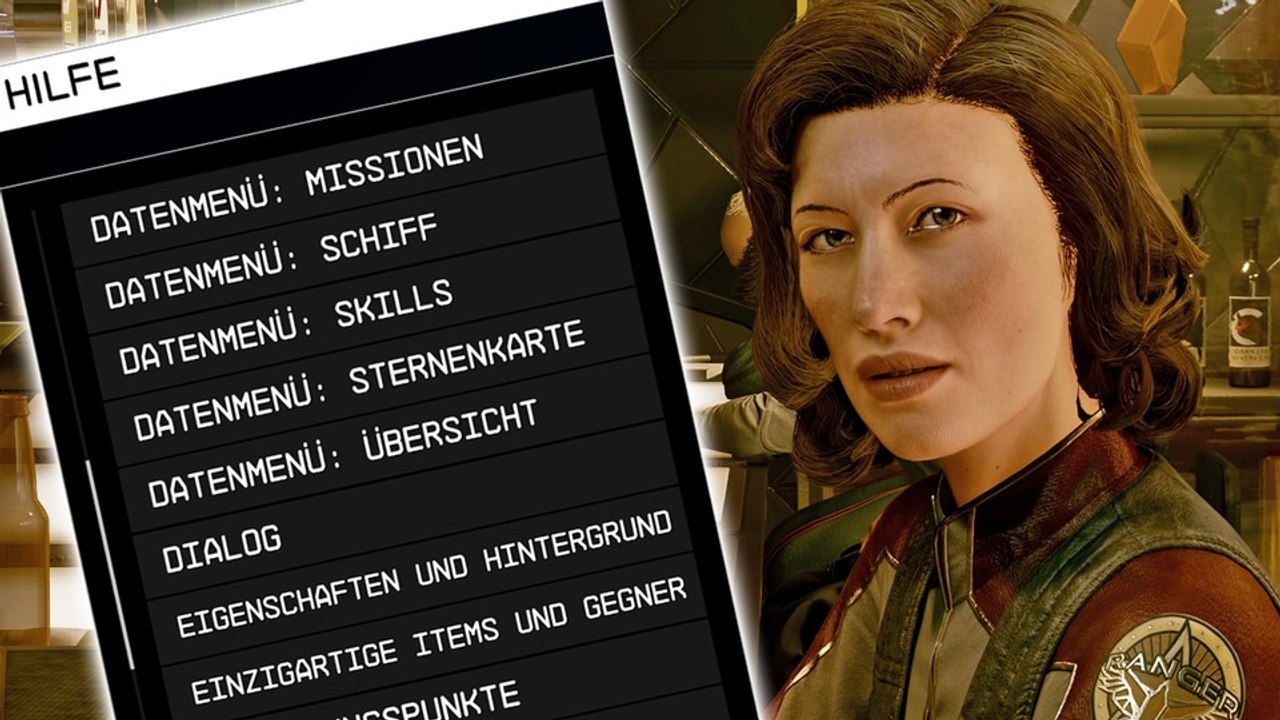 Keine große Hilfe: Das »Tutorial« von Starfield übersieht man viel zu leicht