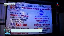 Ruta México-Tizayuca reinicia actividades tras cuatro días de suspensión
