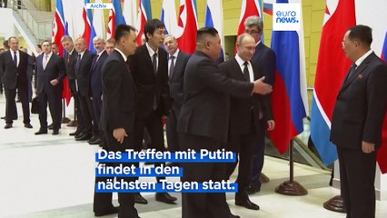 Kim Jong Un und Putin machen Waffengeschäfte in Wladiwostok