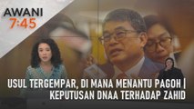 AWANI 7:45 [12/09/2023] - Usul tergempar, di mana menantu Pagoh | Keputusan DNAA terhadap Zahid