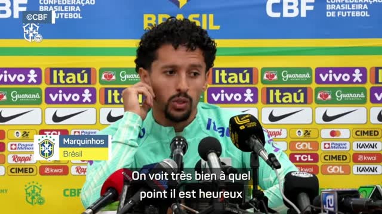 Brésil - Marquinhos : "L'arrivée de Diniz a beaucoup aidé Neymar"