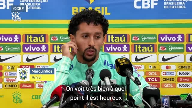 Brésil - Marquinhos : L'arrivée de Diniz a beaucoup aidé Neymar