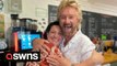 TV legend Noel Edmonds makes surprise visit back to UK - to serve customers in a cafe