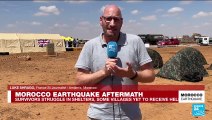 Morocco earthquake: Amizmiz, a village turned into an international aid hub