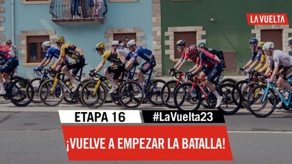 The peloton is on top of the breakaway and the battle is back on! - Stage 16 - La Vuelta 2023