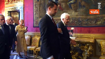 Mattarella riceve Presidente del Montenegro Milatovi?