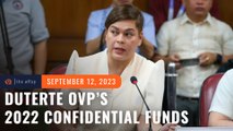 Tough-talking Duterte still hasn’t fully explained OVP’s 2022 confidential funds