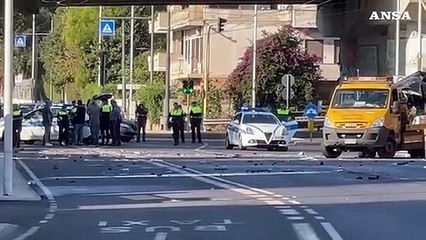 Tải video: Incidente stradale a Cagliari, muoiono quattro giovani