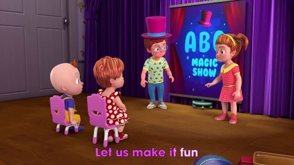 Phonics Song with Words - A For Apple - ABC Alphabet Songs with Sounds for Children