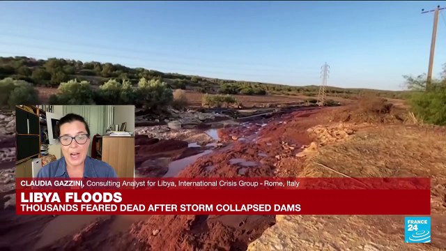 Rival Libya govts 'completely neglected failing infrastructure' that succumbed to treacherous floods