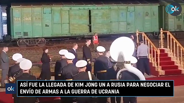 Así fue la llegada de Kim Jong Un a Rusia para negociar el envío de armas a la guerra de Ucrania