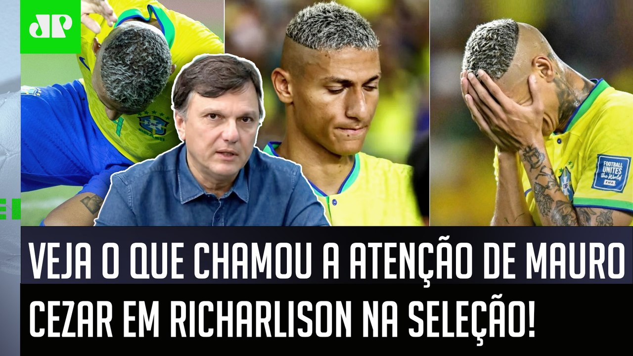 "POR QUE ISSO? EU ACHEI CHOCANTE! Cara, o Richarlison..." VEJA o que CHAMOU A ATENÇÃO de Mauro Cezar