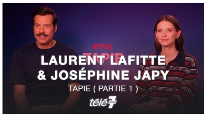 Incarner sans imiter, le défi de Laurent Lafitte et Joséphine Japy dans Tapie (Netflix)