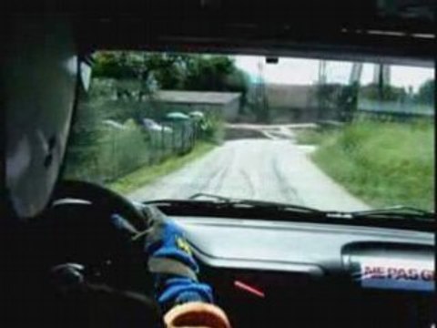 rallye de chartreuses 2007 camera embarquee 106 rallye N2