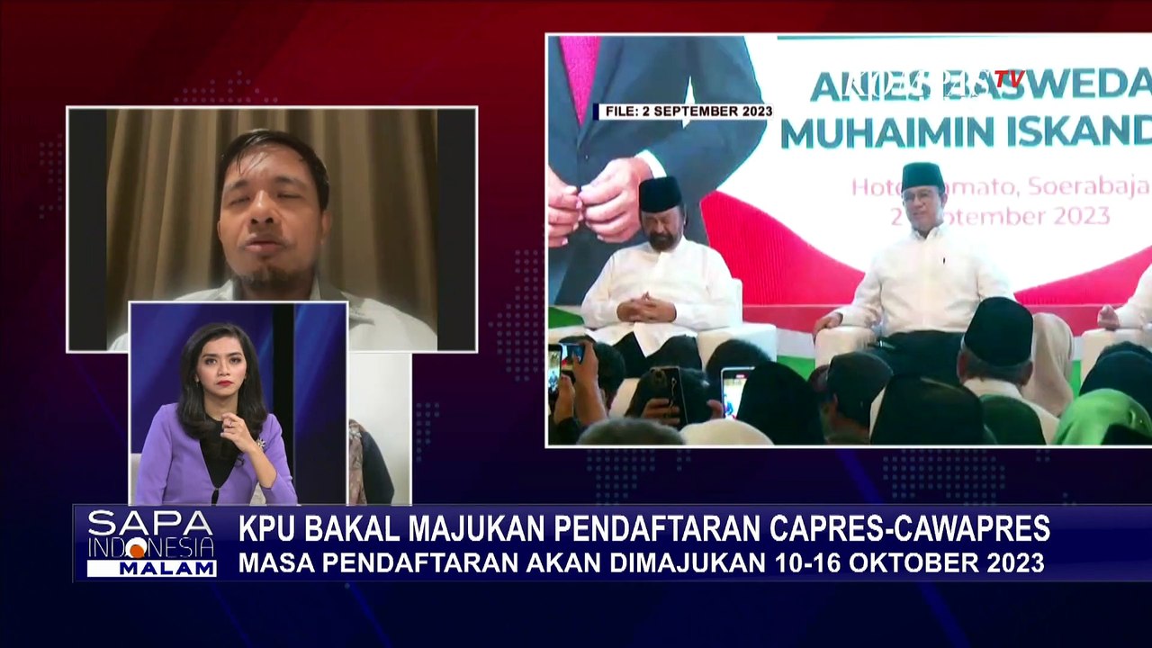 Perludem soal Tanggal Pendaftaran Capres-Cawapres 2024 yang Maju: Menguntungkan Rakyat