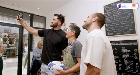 C. Ollivon et G. Villière se mettent aux fourneaux dans le restau d’une supportrice des Bleus - Orange