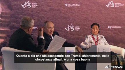 Putin: contro Trump una "persecuzione politicamente motivata "