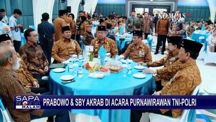 Duduk Semeja dan Bernyanyi Bersama, Ini Momen Prabowo-SBY di HUT Ke-64 PEPABRI!