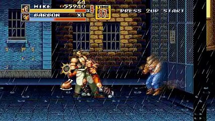 Streets of Rage 2 : Final Fight X-Over Special - Mike Haggar (Hard Difficulty)(Hack)