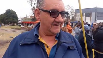 Desde avenida Usandivaras, las imágenes peregrinas recorren distintos barrios de la ciudad