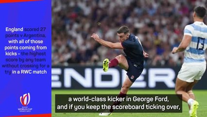 'World-class kicker' Ford isn't England's only weapon