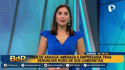 Huaraz: 'Tren de Aragua' amenaza a empresaria tras denunciar el robo de sus camionetas