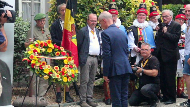 Fêtes de Wallonie 2023 - L'hommage à François Bovesse