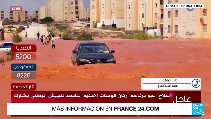 Download Video: Libia: al menos 10.000 desaparecidos en inundaciones tras paso del ciclón Daniel