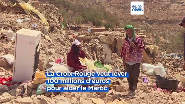 Séisme au Maroc : la Croix-Rouge lance un appel aux dons, les recherches continuent