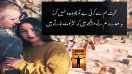Muhabbat Hum Se Karni Hai To Phir Wada Nahi Karna | #poetry #shorts #viral #trending #ytshorts #yt